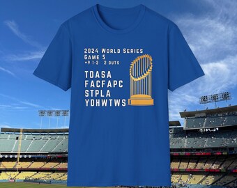 Start the Party Los Angeles Joe Davis 2024 WS Final Call