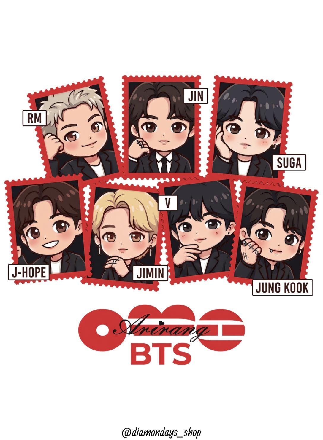 Suga Bts Wallet - Etsy
