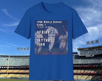 1988 Vin Scully Kirk Gibson Game 1 Final Call
