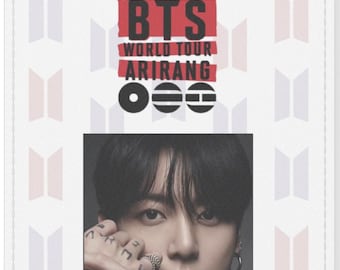 BTS Jungkook Arirang World Tour Keychain Wallet - Jeon Jungkook