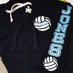 Volleyball Hoodie, Volleyball Mom Shirt, Volleyball Sweatshirt, Sports ...
