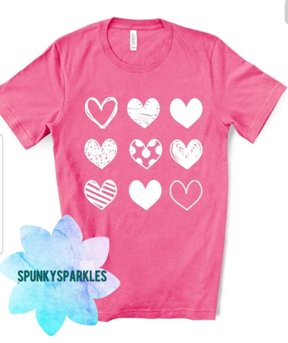 Love Valentines Day Basketball Tshirt - Scribble Heart Love Valentines Day Basketball Tshirt - Scribble Heart