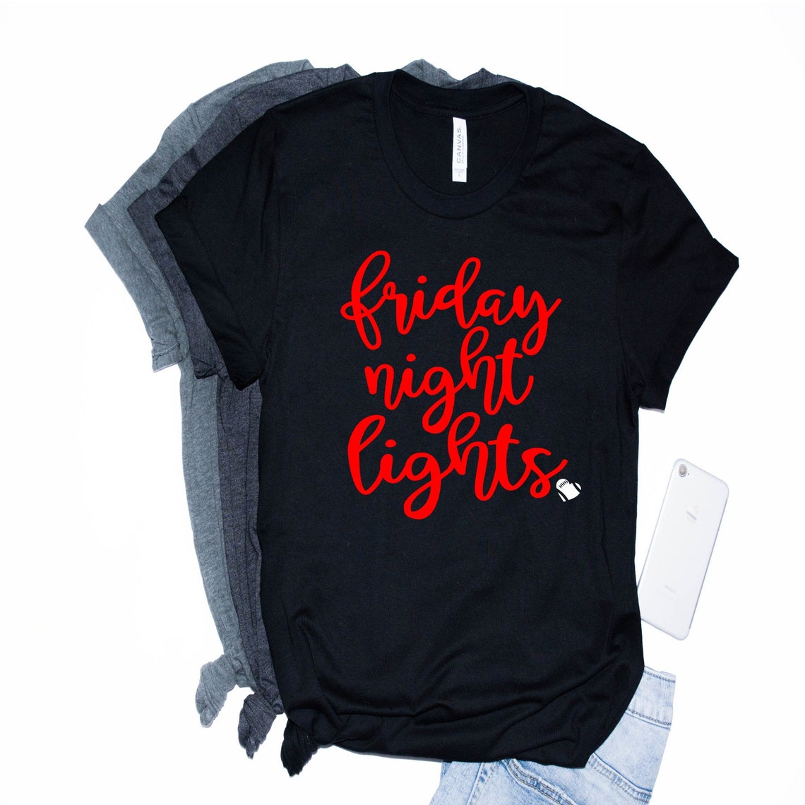 Friday Night Lights Shirt Football Mom Shirt Football Etsy