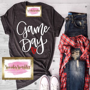 Game Day Shirt, Baseball Mom Shirts, Basketball Shirt, Football Mom Shirts, Volleyball Shirt, Soccer T-Shirt, Sports Mom Tee, Tank Top