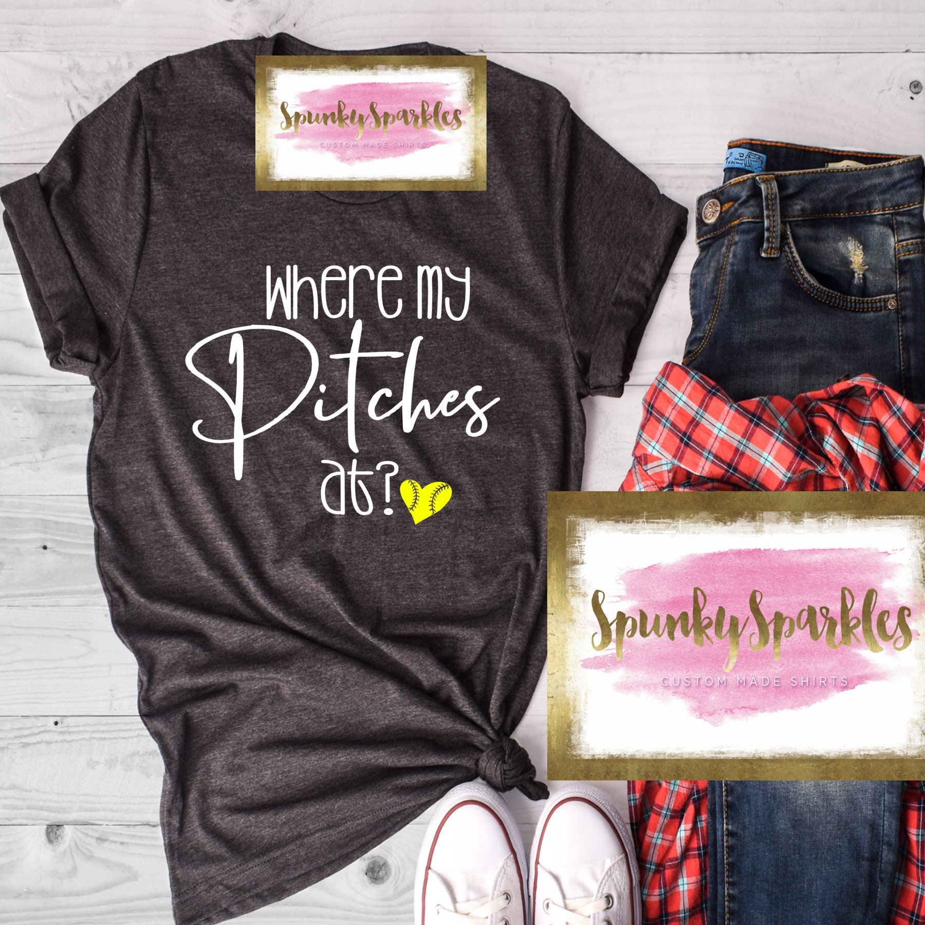 Funny Softball Pitcher T-Shirt Pitches Be Crazy Funny Softball Pitcher T-Shirt Pitches Be Crazy