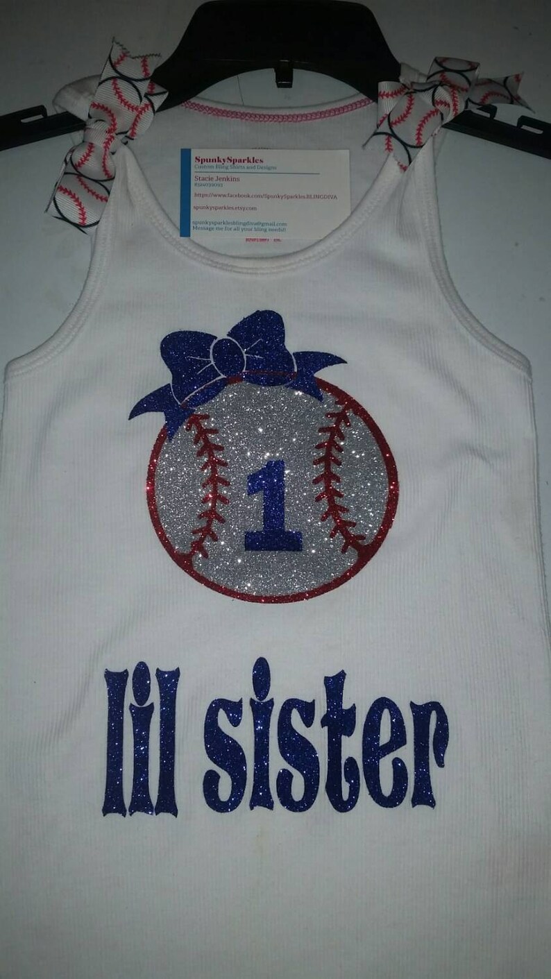 Baseball Sister Shirt Little Sister Shirt Girls Shirt Girls Etsy