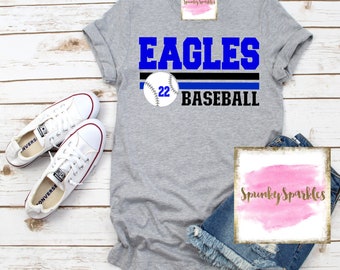 Baseball Mom Shirt, Spirit Shirt, Custom Baseball Shirts, Womens Shirt, Baseball T-Shirt, Baseball Fan, Baseball Season, Softball Shirt,
