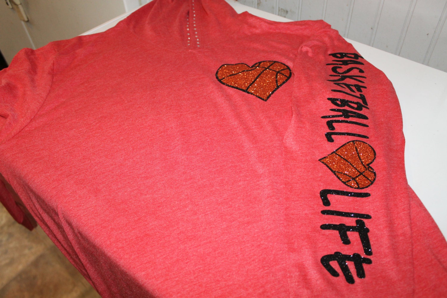 SpunkySparkles Basketball Hoodie, Custom Basketball Hoodie, Personalized Shirt, Basketball Mom Hoodie, Basketball T-Shirt, Basketball Sweatshirt