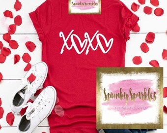 XOXO Valentines Shirt, XOXO T-Shirt, Self Love Shirt, Love and Kisses, Valentines Gift, Womens Shirt, Valentines Day, Graphic T-Shirt