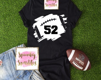 Football Patch Shirt, Football Shirt, Football Mom, Football Dad, Football Fan Shirt, Football Girlfriend, Football Player, Football Tank