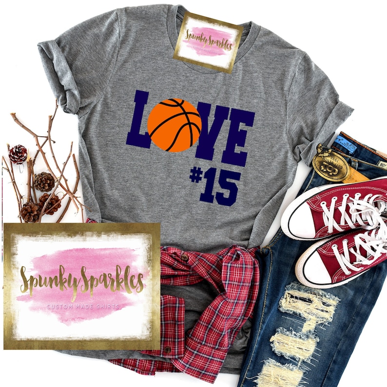Love Basketball Shirt Basketball Mom Shirt Game Day Shirt Etsy