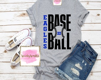 Custom Team Baseball Shirt, Varsity Shirt, Baseball Graphic Tee, Baseball Mom Shirts, Baseball Love, Mascot Shirt, Baseball Tank Top, Gift