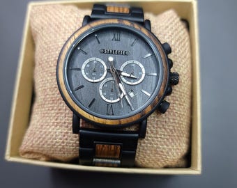 Wood Wristwatch Luxury Hand Made
