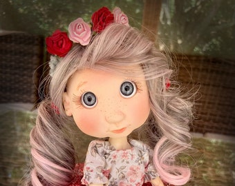 Custom BJD Doll, Handmade Ball Jointed Dolls, Unique OOAK Boudoir Art Decor