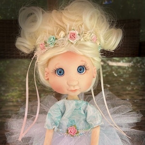Handmade Ball Jointed Dolls, BJD Fullset, OOAK Boudoir Art doll by Artist, Decorative Collectible Girl Dolly for Collectors, Christmas Gift