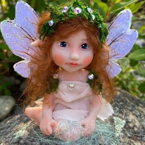 Whimsical Fairy Figurines for Indoor Garden, Miniature Fairies for Fantasy Decor image 3