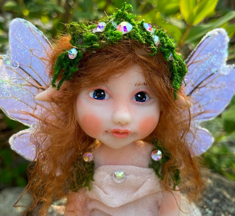 Whimsical Fairy Figurines for Indoor Garden, Miniature Fairies for Fantasy Decor image 6