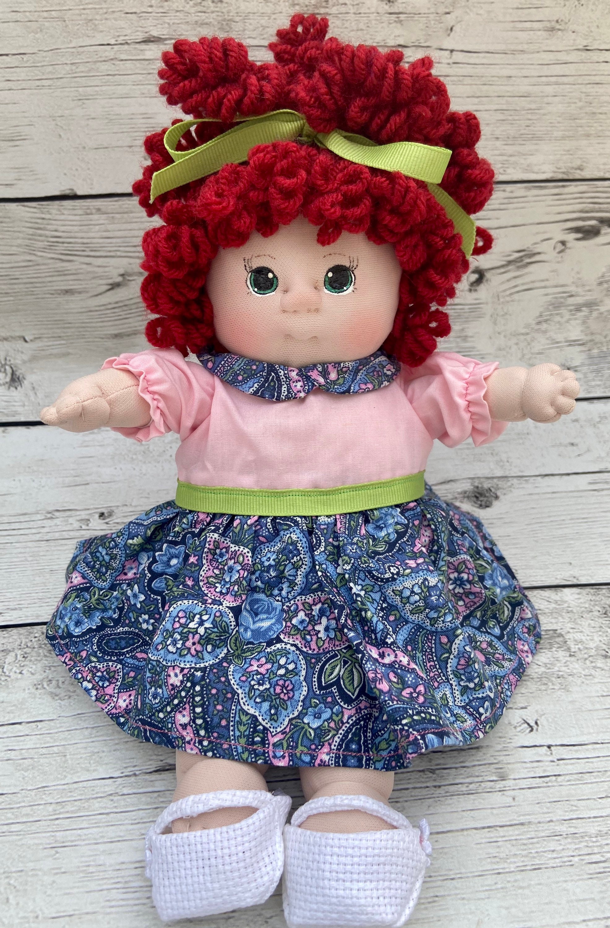OOAK Handmade Cloth Ethnic Baby Doll in Gown * - Etsy Ooak Cloth Baby Doll main image 2