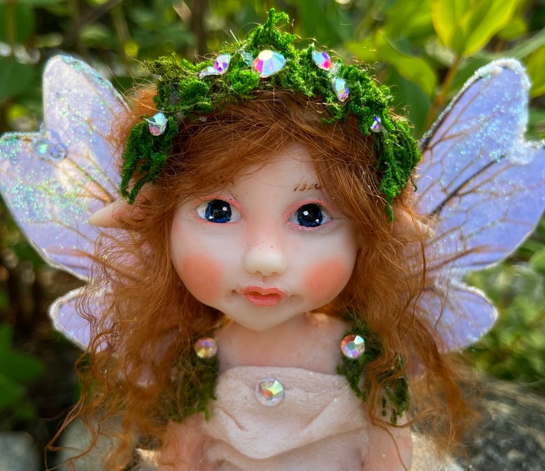 Whimsical Fairy Figurines for Indoor Garden, Miniature Fairies for Fantasy Decor image 4