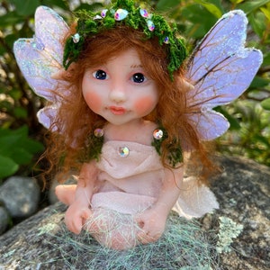 Whimsical Fairy Figurines for Indoor Garden, Miniature Fairies for Fantasy Decor image 2