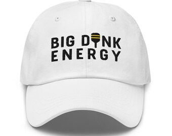 ビッグディンクエナジーハット | 面白いピックルボールハット | ピックルボールギフト | ディンキングハット | ピックルボールキャップ | ピックルボール愛好家