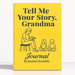 Grandma's Story: Tell Me Your Story, Grandma - Grandparent Memory Book, Grandma Gift, A Family Memory Keepsake Journal with prompts