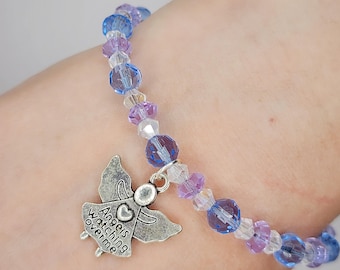 Handmade Unique Beaded Bracelet Crystal, Bead, Charm, Angel, Angel Number, Inspirational Bracelets, Various Designs