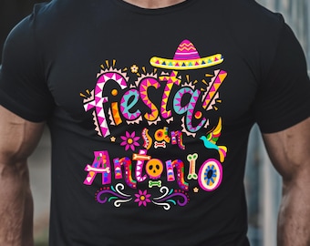 Fiesta San Antonio PNG, Mexican Party Clipart, Cinco de Mayo Design (Instant Download)