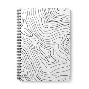 Journal- Wire bound Softcover Notebook, A5- Camp Journal