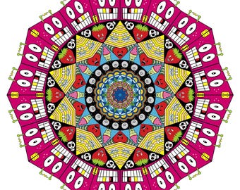 MANDALA Gelato alla Fragola