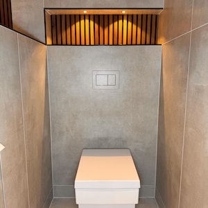 Tileable toilet flush plate