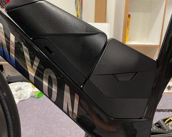 Caja de herramientas aerodinámica impresa en 3D para la Canyon Speedmax CF-8: caja de almacenamiento personalizada para el cuadro