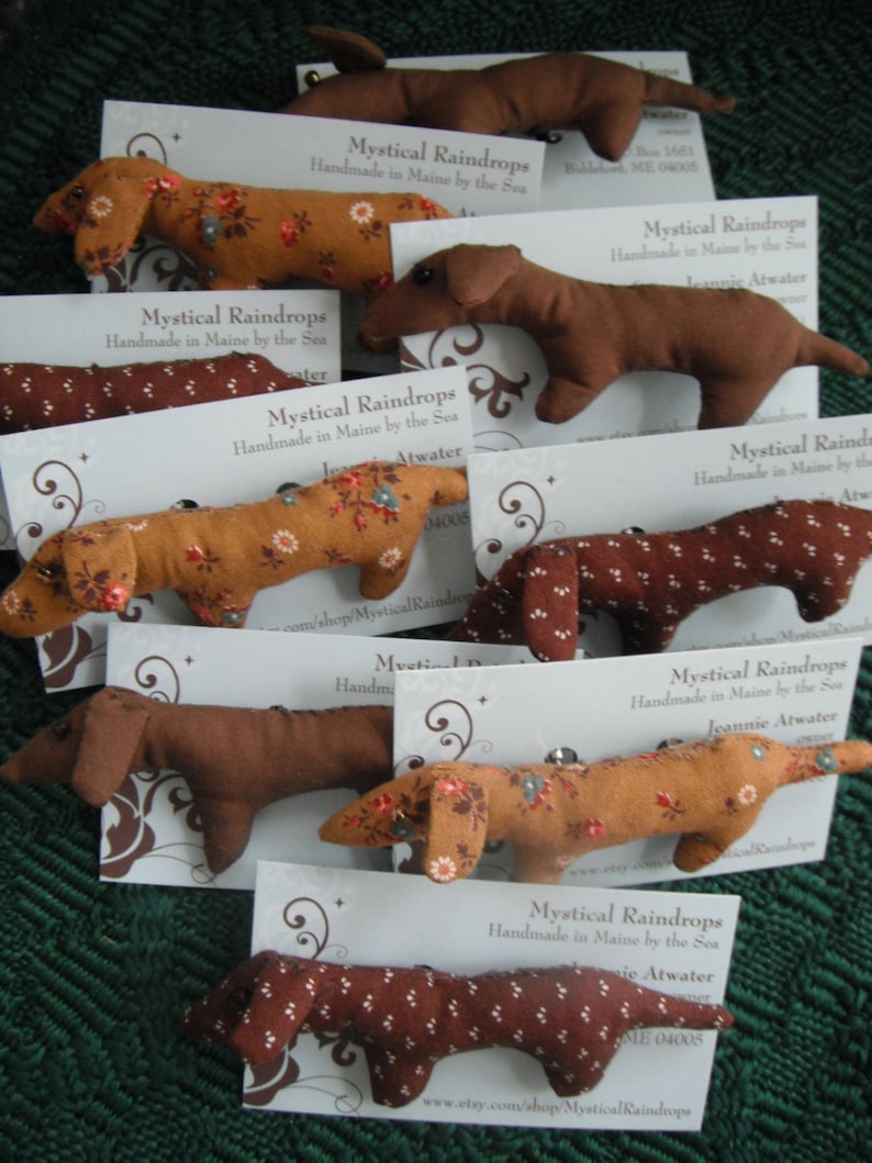 Dachshund Brooch / Handmade Jewelry / Jewelry / Dog Lover Gifts / Pet Owner Gifts / Dachshund gifts image 1