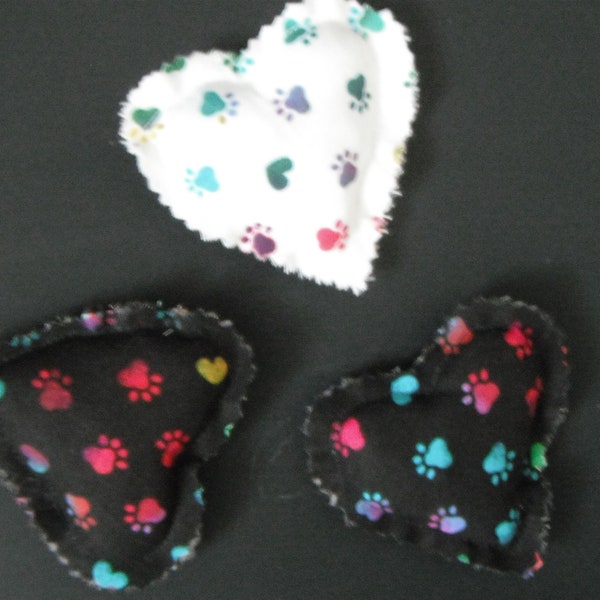 Catnip Toy Heart / Valentine for Cat / Pet Valentine Toy / Heart Catnip Toy / Catnip Toy / Catnip / pet rescue donation/pet shelter donation