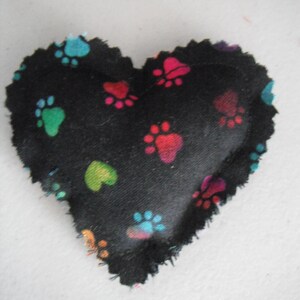 Catnip Toy Heart / Valentine for Cat / Pet Valentine Toy / Heart Catnip Toy / Catnip Toy / Catnip / pet rescue donation/pet shelter donation image 4