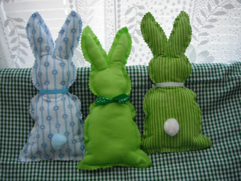 Bunny Rabbit Doll / Easter Bunny / Easter Gifts / Fabric Bunny / Pastel Bunny Rabbit Doll / Easter Basket / Sale in March image 5