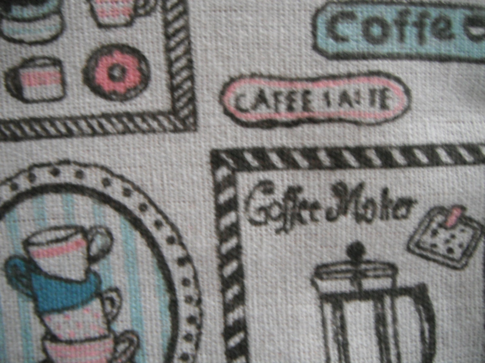 Kaffee-Thema Reißverschluss Beutel Tasche / Reißverschluss | Etsy