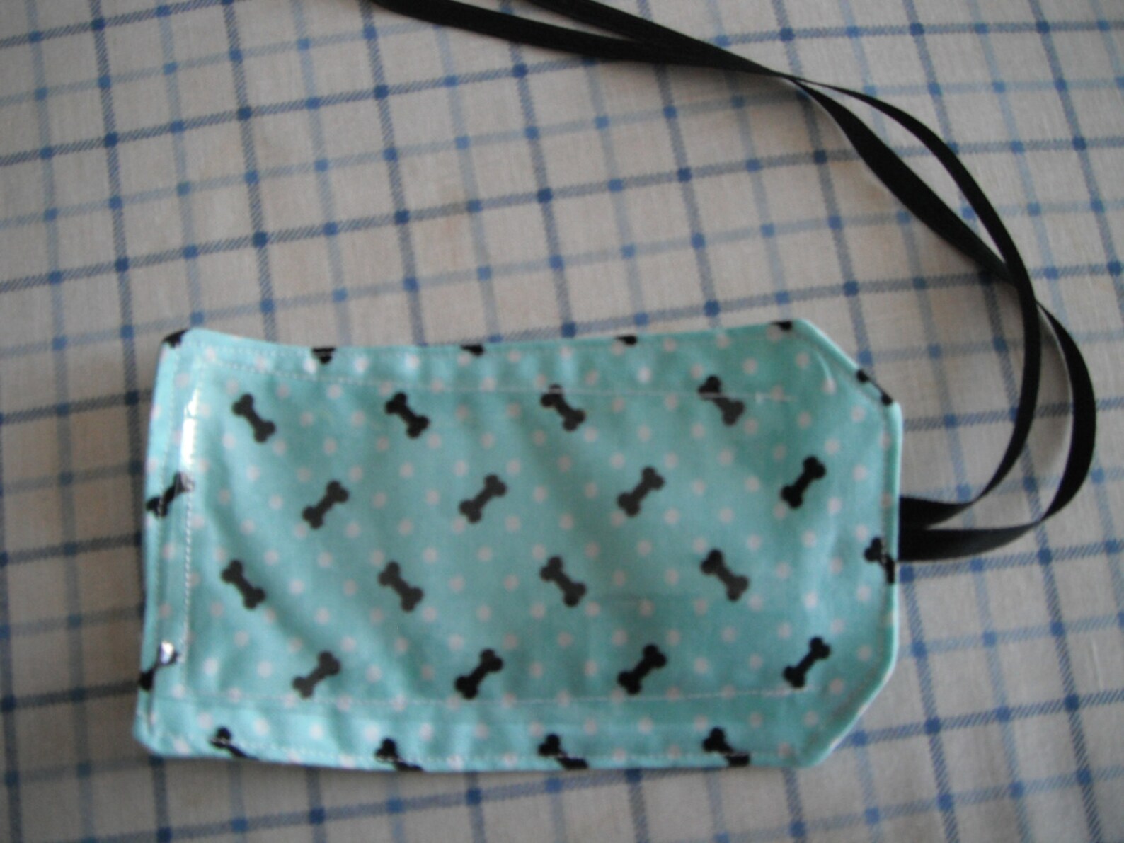 Bones Print Tag Pet Carrier Tag Luggage Tag ID Tag Etsy