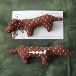 Dachshund Brooch / Handmade Jewelry / Jewelry / Dog Lover Gifts / Pet Owner Gifts / Dachshund gifts image 3