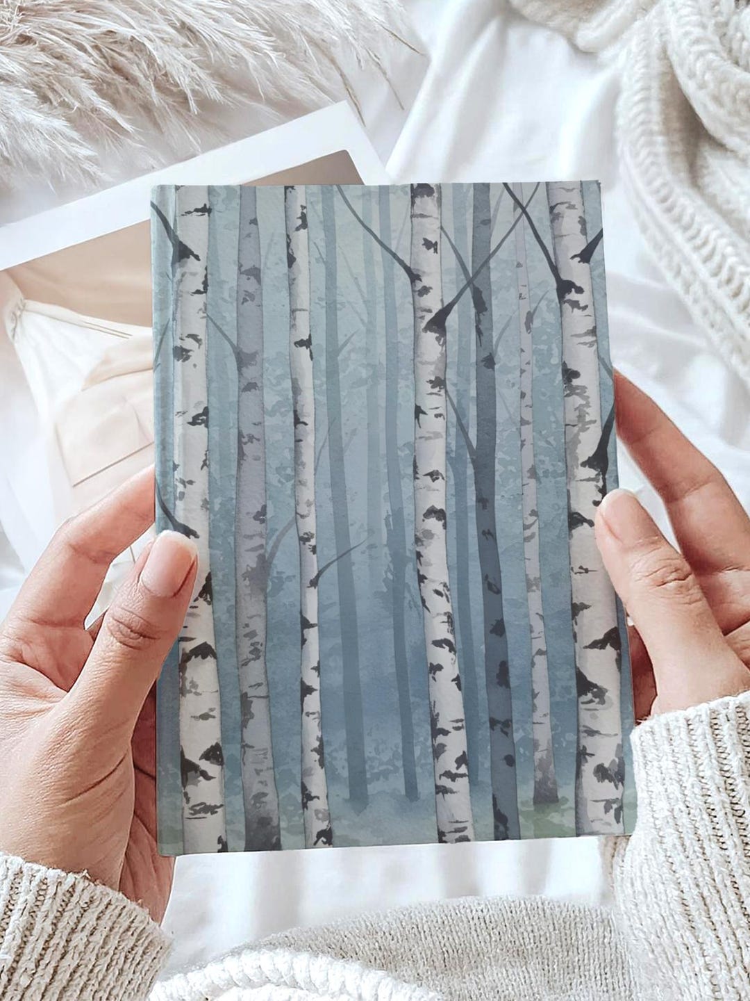 Silver Birch Forest Hardcover Journal Tree Themed Present for Writer ...