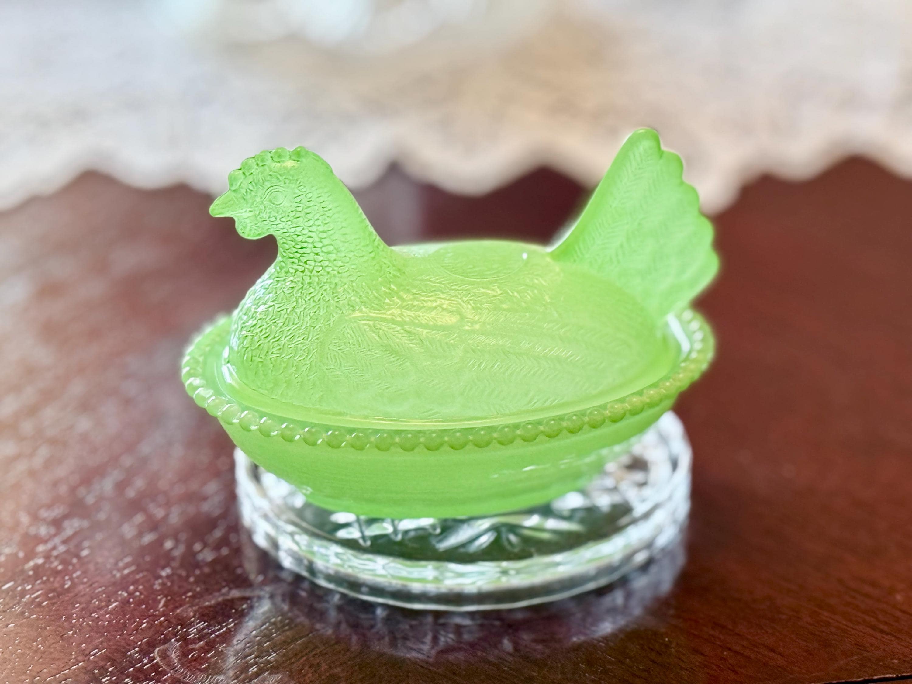 Uranium glass christmas gift - Etsy 日本