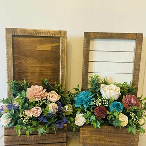 Sola Wood Flowers| Wooden Flowers| Sola wood | Barn wood box| Wood Flowers| Wood Flowers| Mothers Day| Wedding| Floral Arrangement