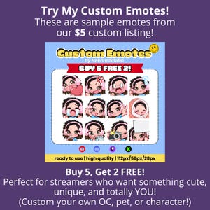 custom emotes，custom twitch emotes，custom emotes twitch，custom emote，twitch custom emotes，emote，twitch emotes，twitch，emotes twitch，animated emotes，twitch emotes custom，discord emotes, emotes，chibi character，chibi emotes，twitch，cute emotes，kick emotes，custom chibi，ych emotes，vtuber emotes, Sub Emote, Anime Emote，Anime Emotes，Discord custom gif emotes，animation emotes，twitch animated，animated chibi，animated cute emotes，moving emotes，animated emotes，animated emoji，stream emotes，animated stream