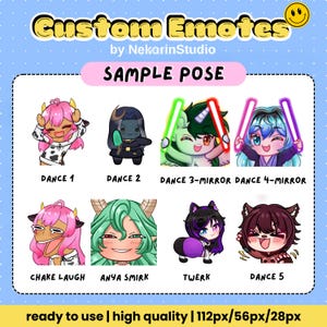 animated, emotes, animated emotes，custom emotes，custom twitch emotes，custom emotes twitch，custom emote，dance, dancing, lightstick, choke, grin, twerk, twerking，twitch emotes，Meme Emotes，Twitch Animated，Discord Emotes，Stream Emotes，Meme，vtuber emotes, chibi character, twitch，emotes twitch, twitch emotes custom，kick emotes，ych emotes, discord emotes, cute emotes, anime emotes，Twitch Emoji, emojis, boy emotes，guy emotes，male emotes，pink girl emotes, emotes base, nekorinstudio