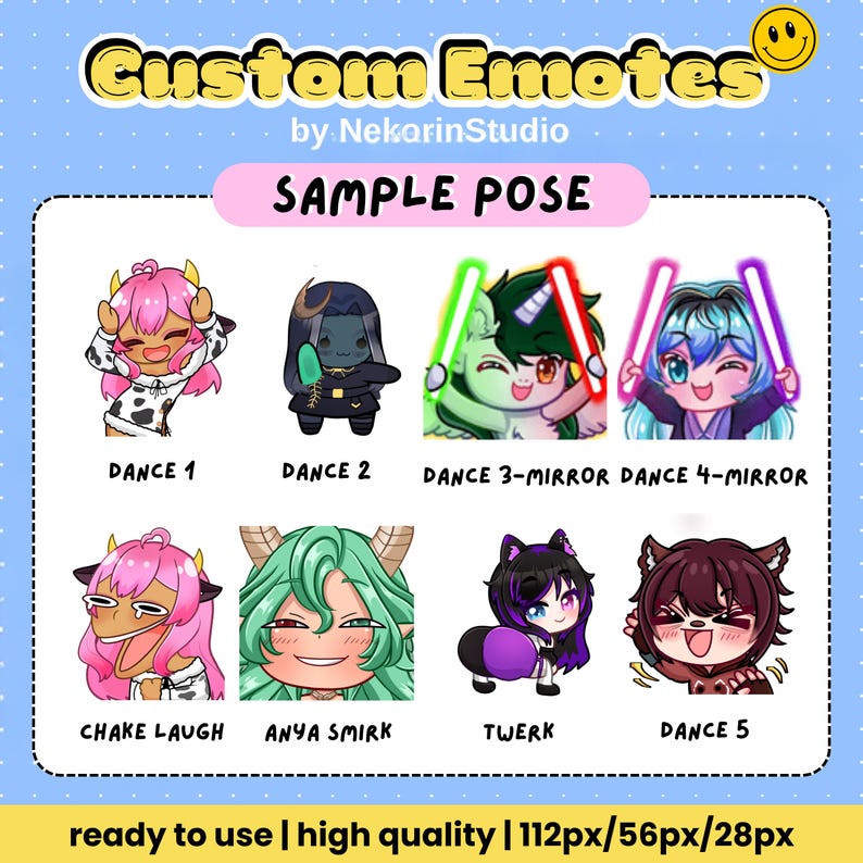 animated, emotes, animated emotes，custom emotes，custom twitch emotes，custom emotes twitch，custom emote，dance, dancing, lightstick, choke, grin, twerk, twerking，twitch emotes，Meme Emotes，Twitch Animated，Discord Emotes，Stream Emotes，Meme，vtuber emotes, chibi character, twitch，emotes twitch, twitch emotes custom，kick emotes，ych emotes, discord emotes, cute emotes, anime emotes，Twitch Emoji, emojis, boy emotes，guy emotes，male emotes，pink girl emotes, emotes base, nekorinstudio