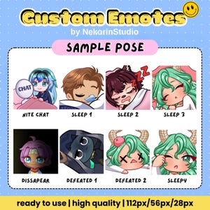 animated, emotes, sleeping, dying, defeated, sleepy, tuck, dissapear, custom emotes，custom twitch emotes，custom emotes twitch，custom emote，twitch custom emotes，custom chibi emotes，emote，twitch emotes，Meme Emotes，Twitch Animated，Discord Emotes，Stream Emotes，Meme，vtuber emotes, chibi character, twitch，emotes twitch, twitch emotes custom，emotes，ych emotes, discord emotes, cute emotes, anime emotes，Twitch Emoji, emojis, boy emotes，guy emotes，male emotes，pink girl emotes, emotes base, nekorinstudio