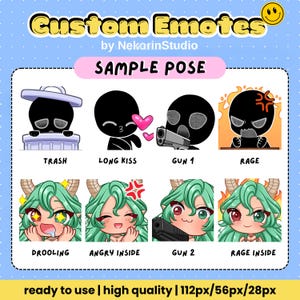 animated, emotes, animated emotes，rage, gun, trash, kiss, drool, custom emotes，custom twitch emotes，custom emotes twitch，custom emote，twitch custom emotes，custom chibi emotes，emote，twitch emotes，Meme Emotes，Twitch Animated，Discord Emotes，Stream Emotes，Meme，vtuber emotes, chibi character, twitch，emotes twitch, twitch emotes custom，kick emotes，ych emotes, discord emotes, cute emotes, anime emotes，Twitch Emoji, emojis, boy emotes，guy emotes，male emotes，pink girl emotes, emotes base, nekorinstudio