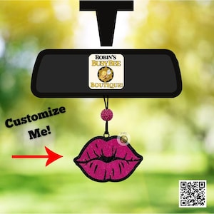 Pucker Up Lips Freshie for Car or Small Room- (Customizable)