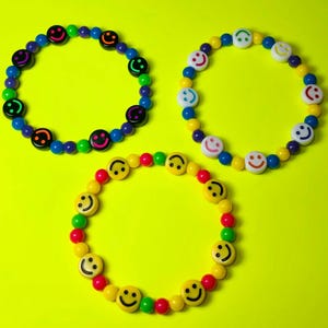 Smiley face bracelet