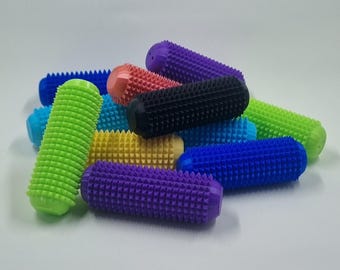 Rodillo sensorial texturizado / Estimulador de palma / Herramienta de presión profunda / Llavero disponible
